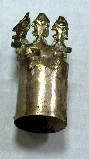 Hammered Silver Miniature Crown