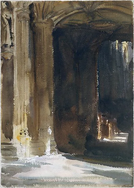 Cathedral Interior — John Singer Sargent
