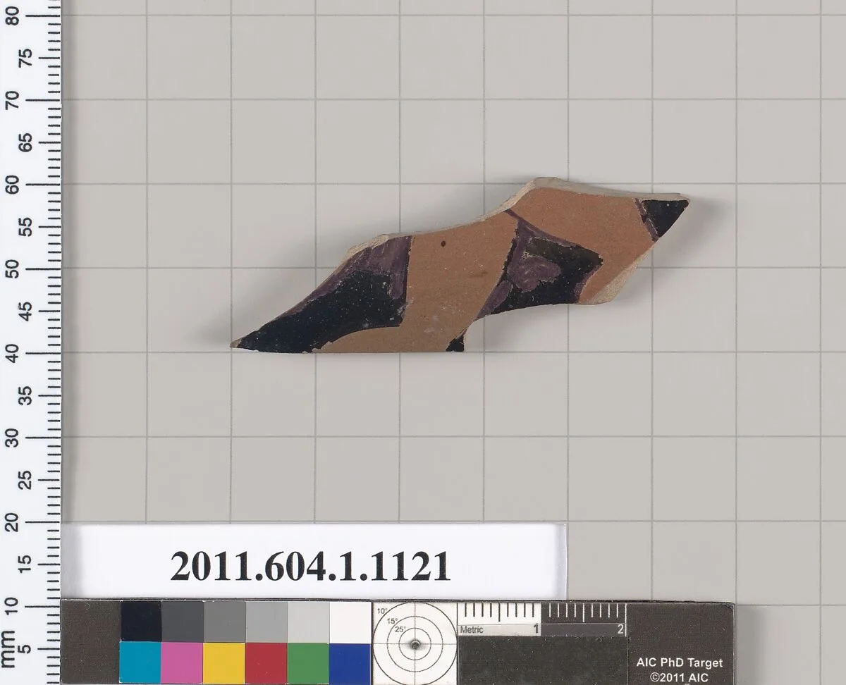 Terracotta fragment of a kylix (drinking cup) — Unknown