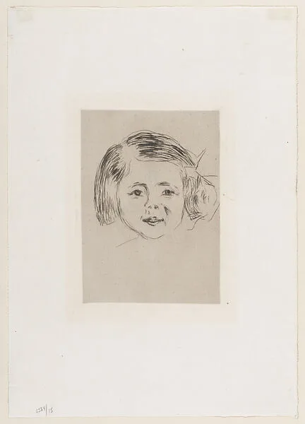 Herbert Esche's Daughter — Edvard Munch
