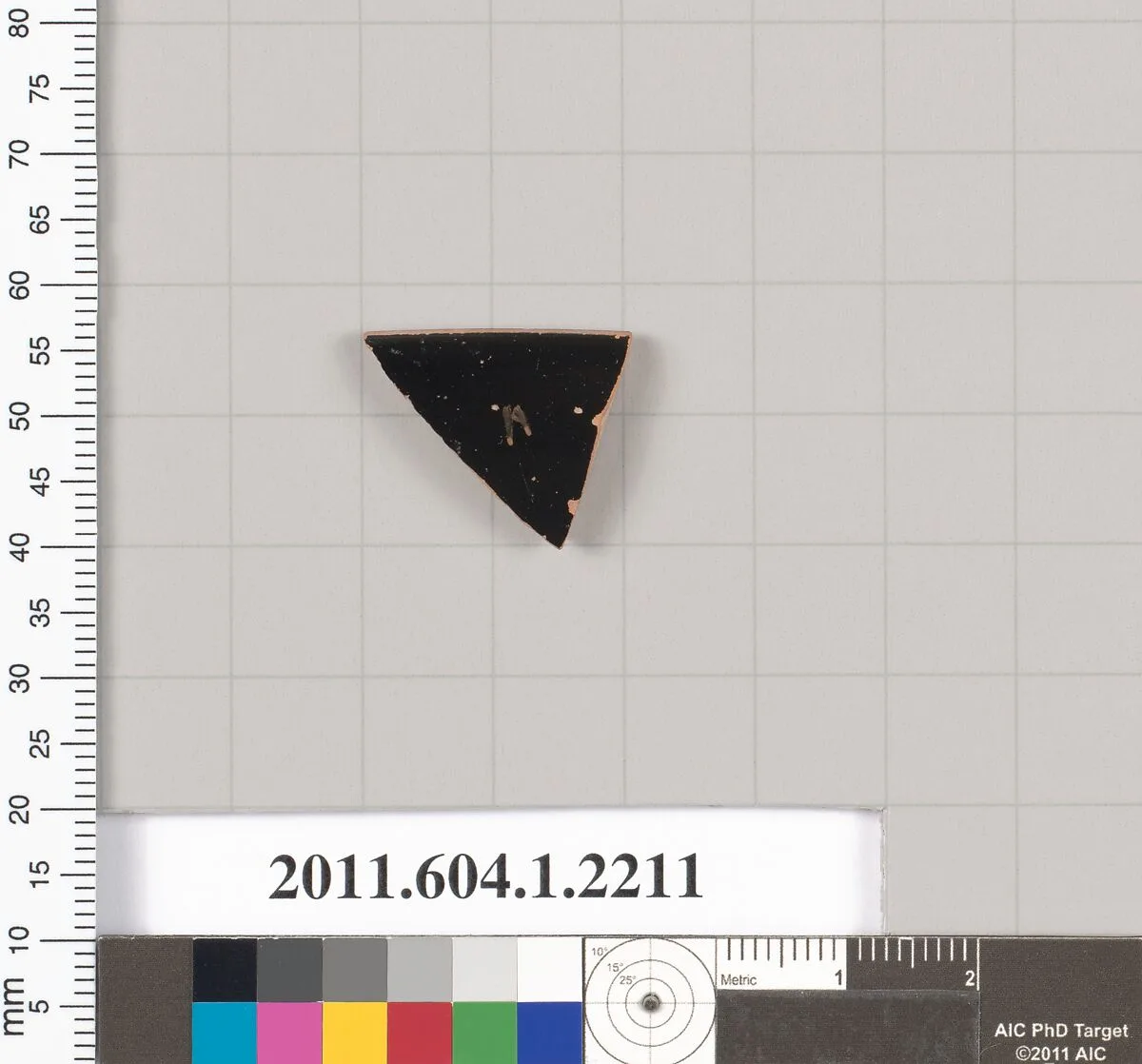 Terracotta rim fragment of a kylix (drinking cup) — Unknown