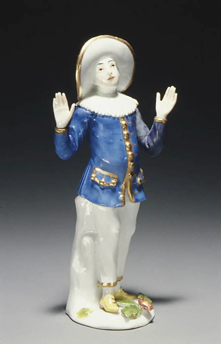 Pedrolino — Peter Reinicke|Meissen Manufactory|François Joullain|Coypel