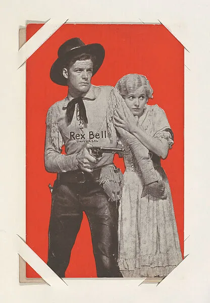 Rex Bell from Western Stars or Scenes Exhibit Cards series (W412) — Unknown