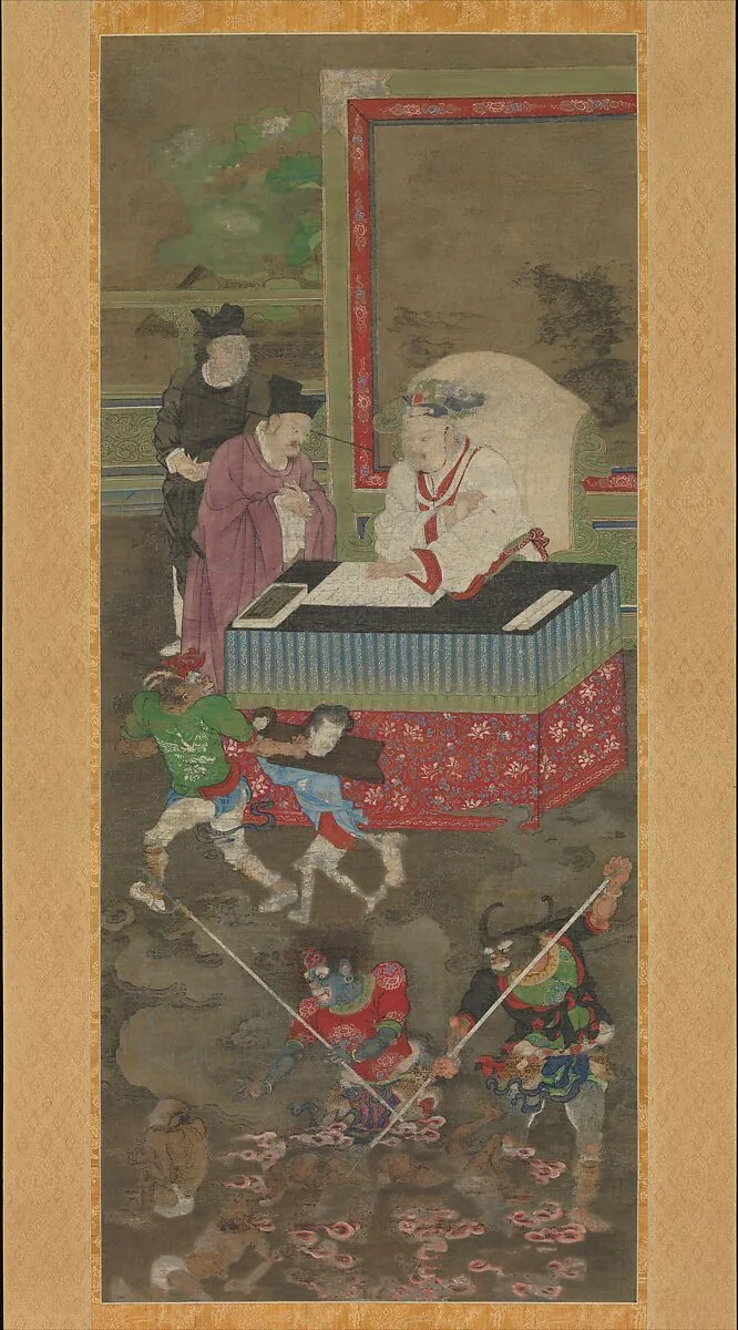 南宋 金處士 十王圖 軸|Ten Kings of Hell — Jin Chushi