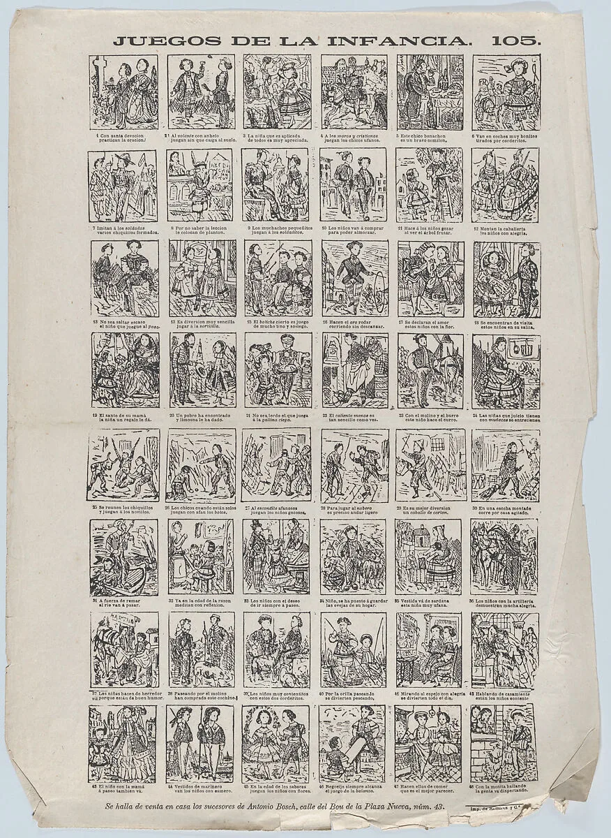 A childrens game — Narciso Ramirez|Antonio Bosch