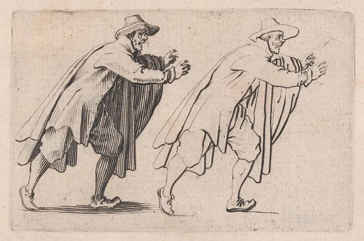 L'Homme qui Court (The Running Man), from Les Caprices Series B, The Nancy Set