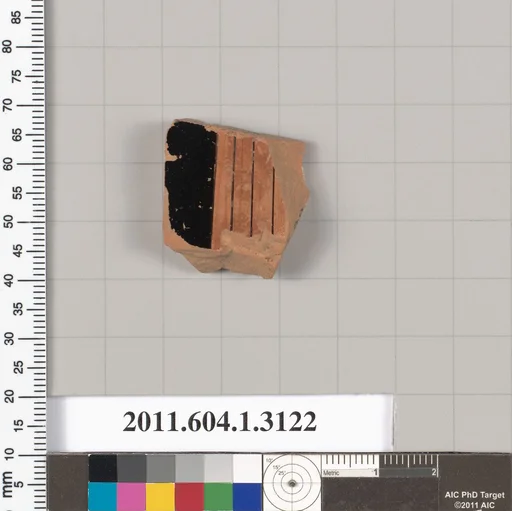 Terracotta fragment of a kylix (drinking cup)