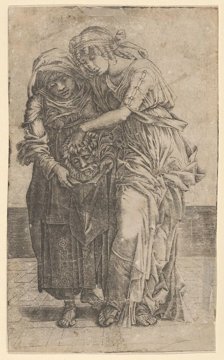 Judith with the head of Holofernes — Girolamo Mocetto
