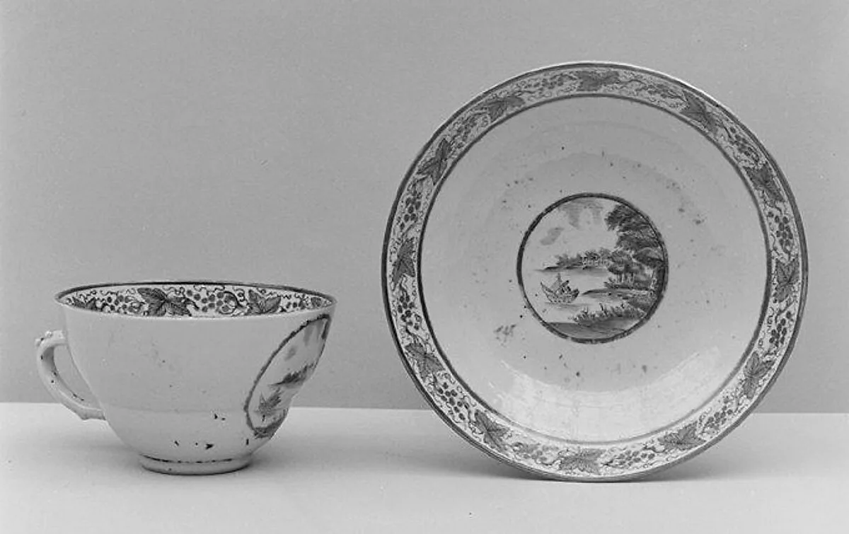 Cup and saucer — Unknown