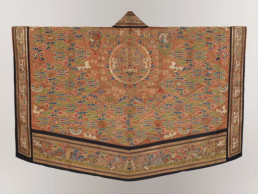 清早期 刺繡道教袶衣|Daoist priest’s robe