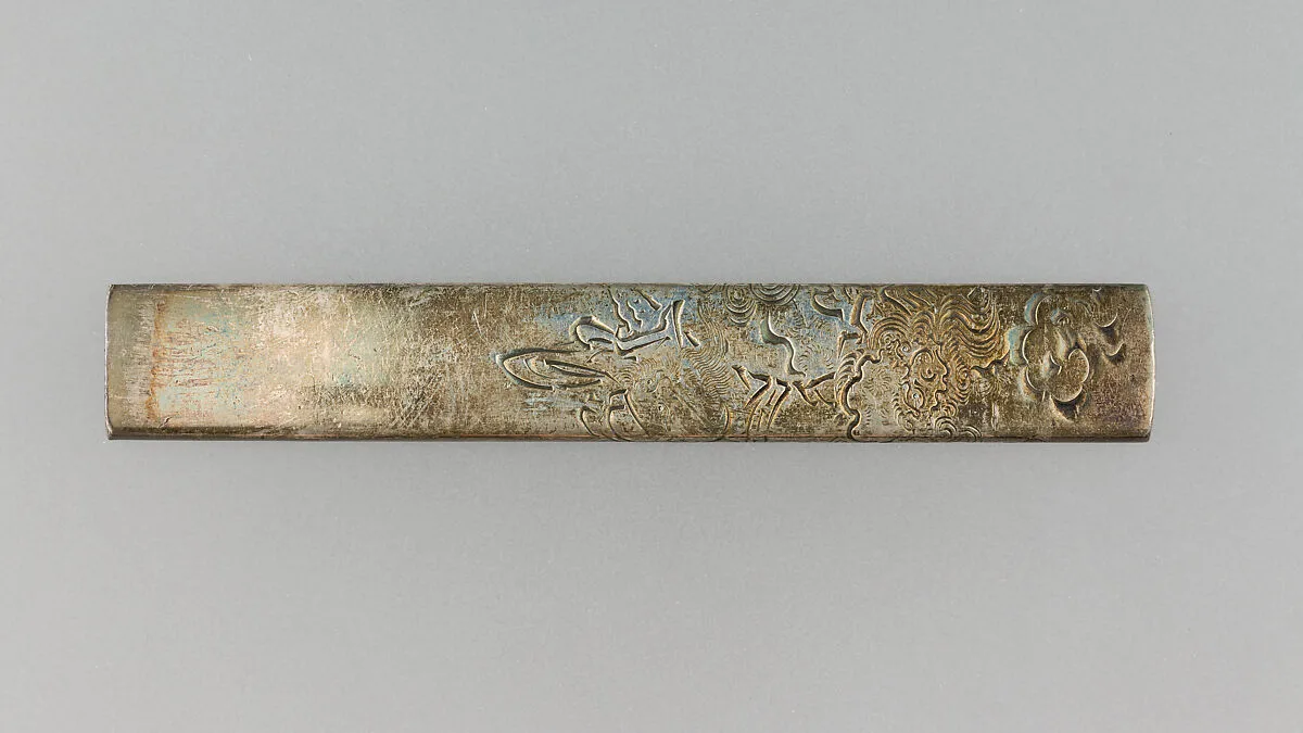 Knife Handle (Kozuka) — Unknown