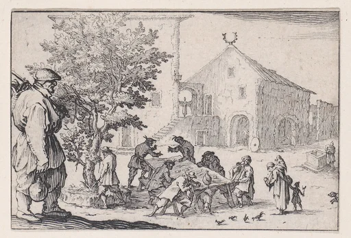 L'Auberge (The Inn), from Les Caprices Series A, The Florence Set