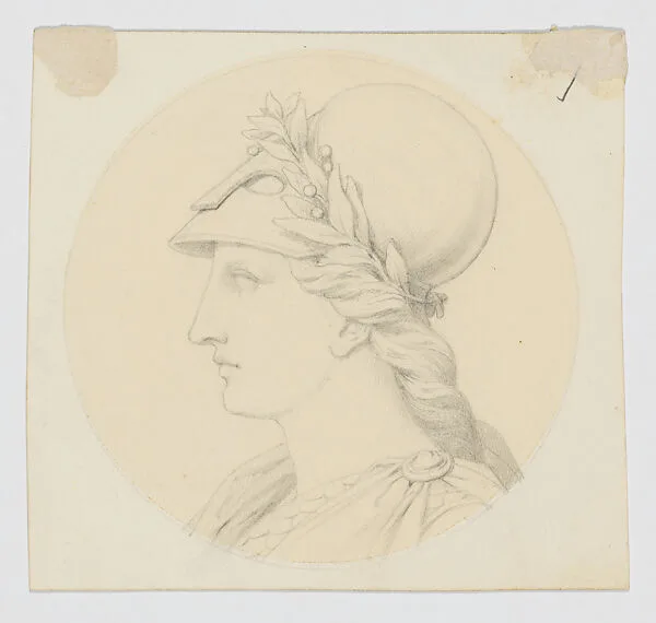 Profile of Athena (?) — Anonymous, French, 19th century
