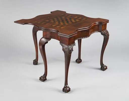 Card and backgammon table