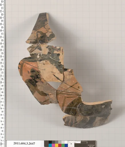 Terracotta fragment of a hydria (water jar)