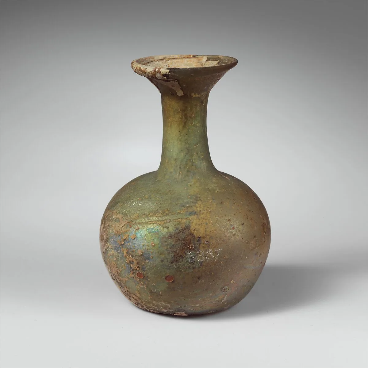 Glass flask — Unknown