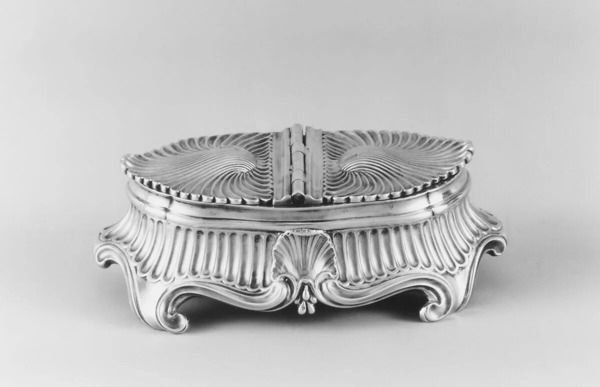 Double salt or pepper box — Edme-Pierre Balzac