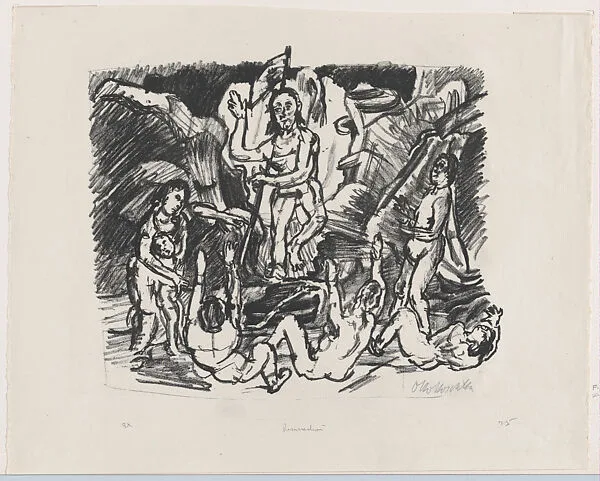 Resurrection — Oskar Kokoschka