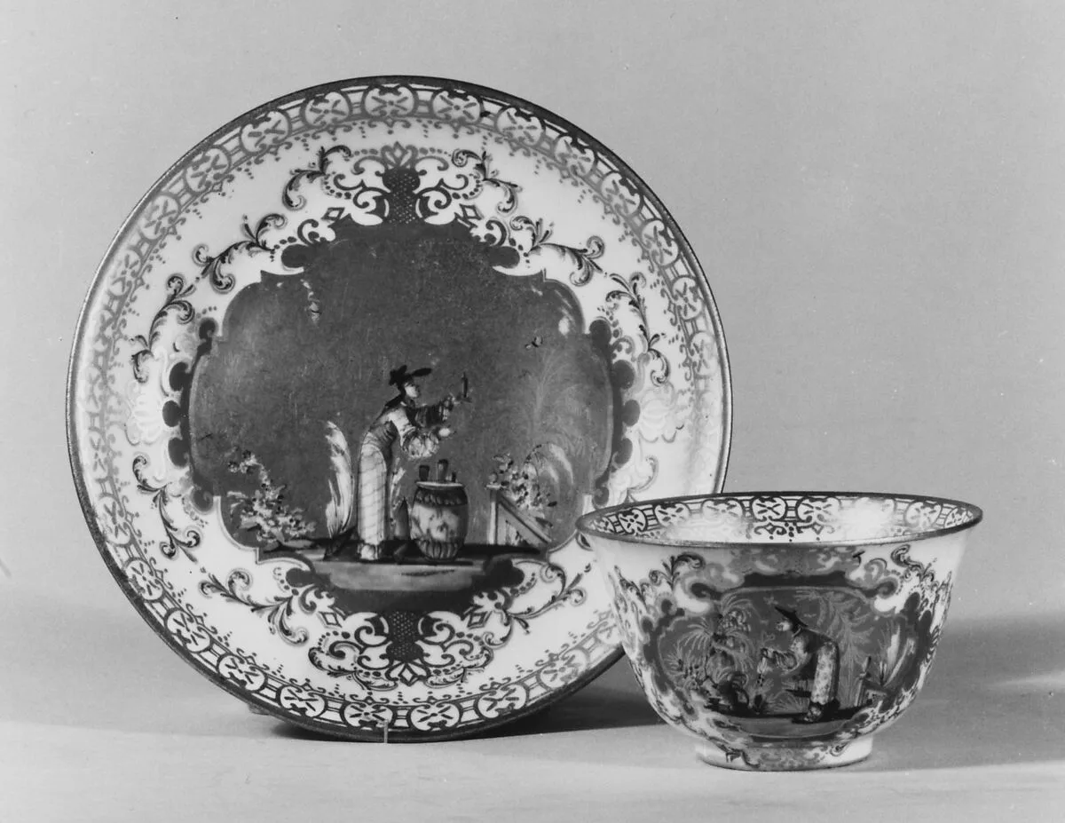 Saucer (part of a service) — Meissen Manufactory