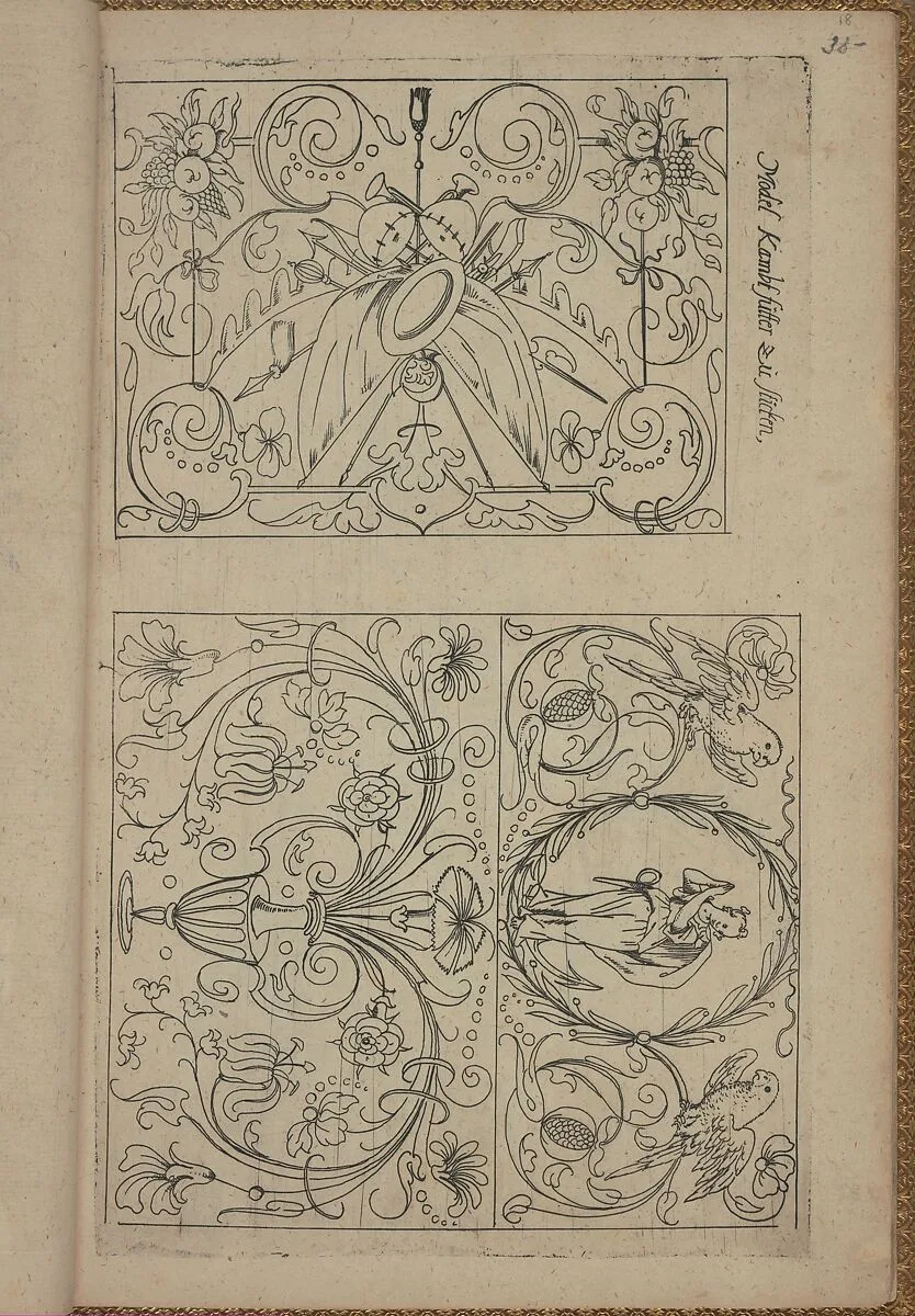 New Modelbüch (Page 18r) — Andreas Bretschneider|Henning Gross the younger