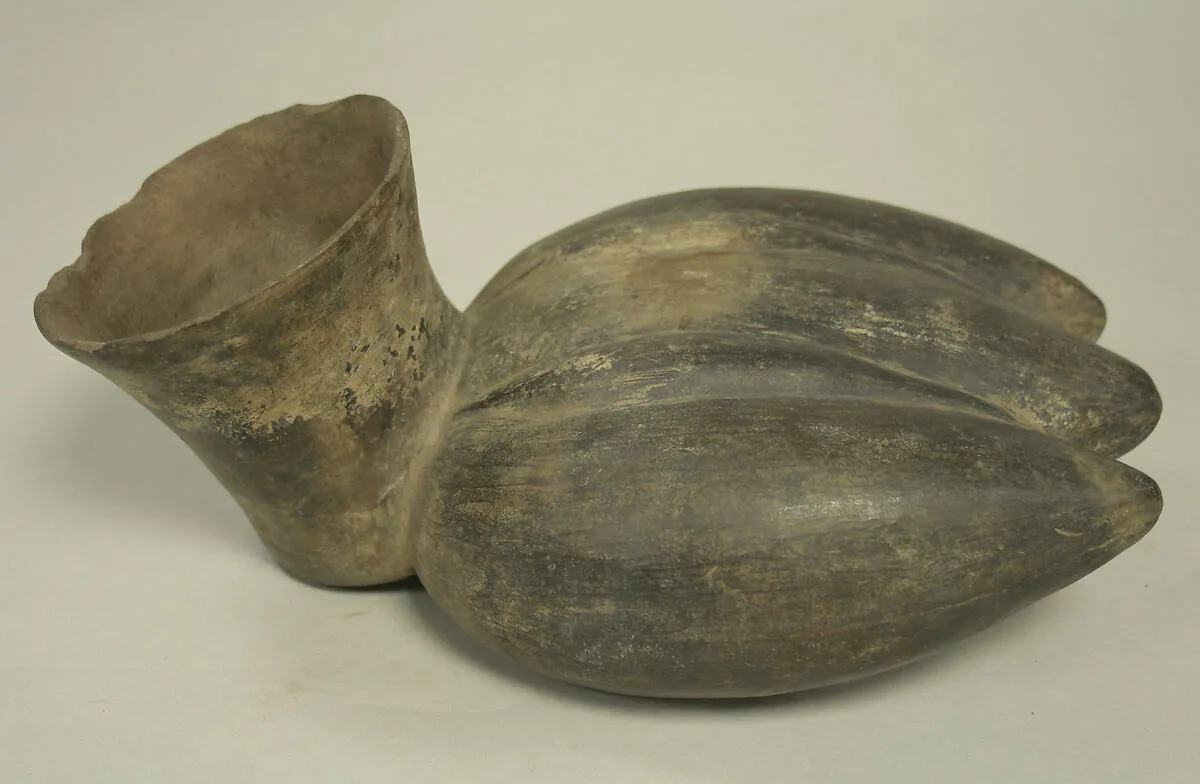 Vessel in the Form of Three Plantains — Unknown
