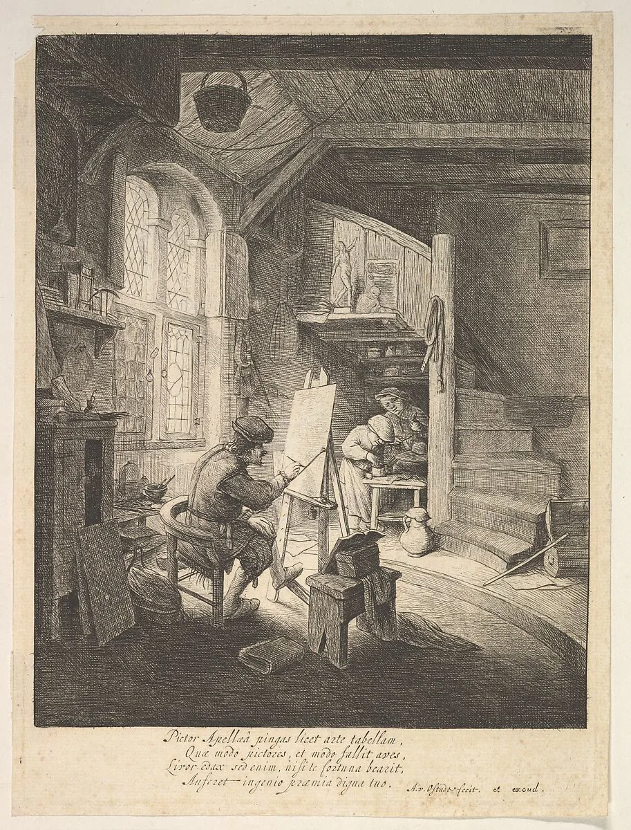 The Painter — Adriaen van Ostade