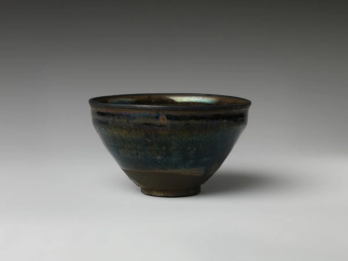 日本 瀬戸天目茶碗 (18世紀)|Teabowl with “Hare’s-Fur” Glaze — Unknown
