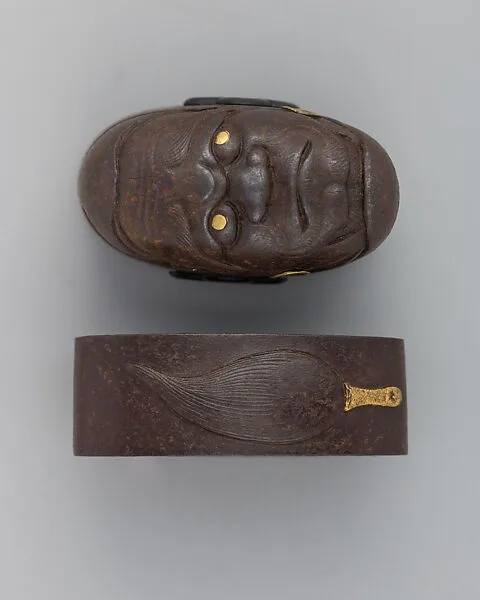 Sword-Hilt Collar and Pommel (Fuchigashira) — Unknown