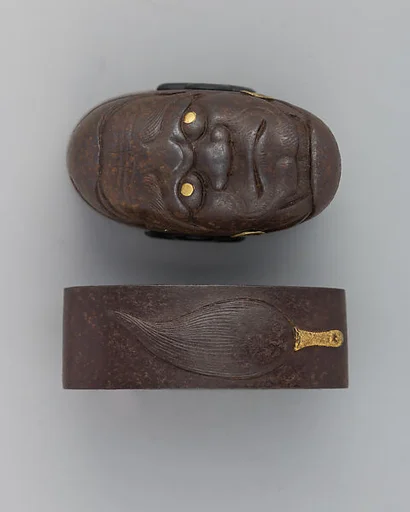 Sword-Hilt Collar and Pommel (Fuchigashira)