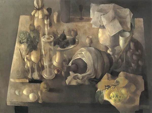 Table with Figs and Lemons — Carlyle Brown