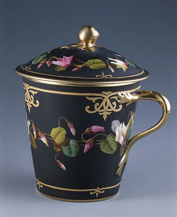 Cup with cover — Jean-Baptiste-Edouard Honoré