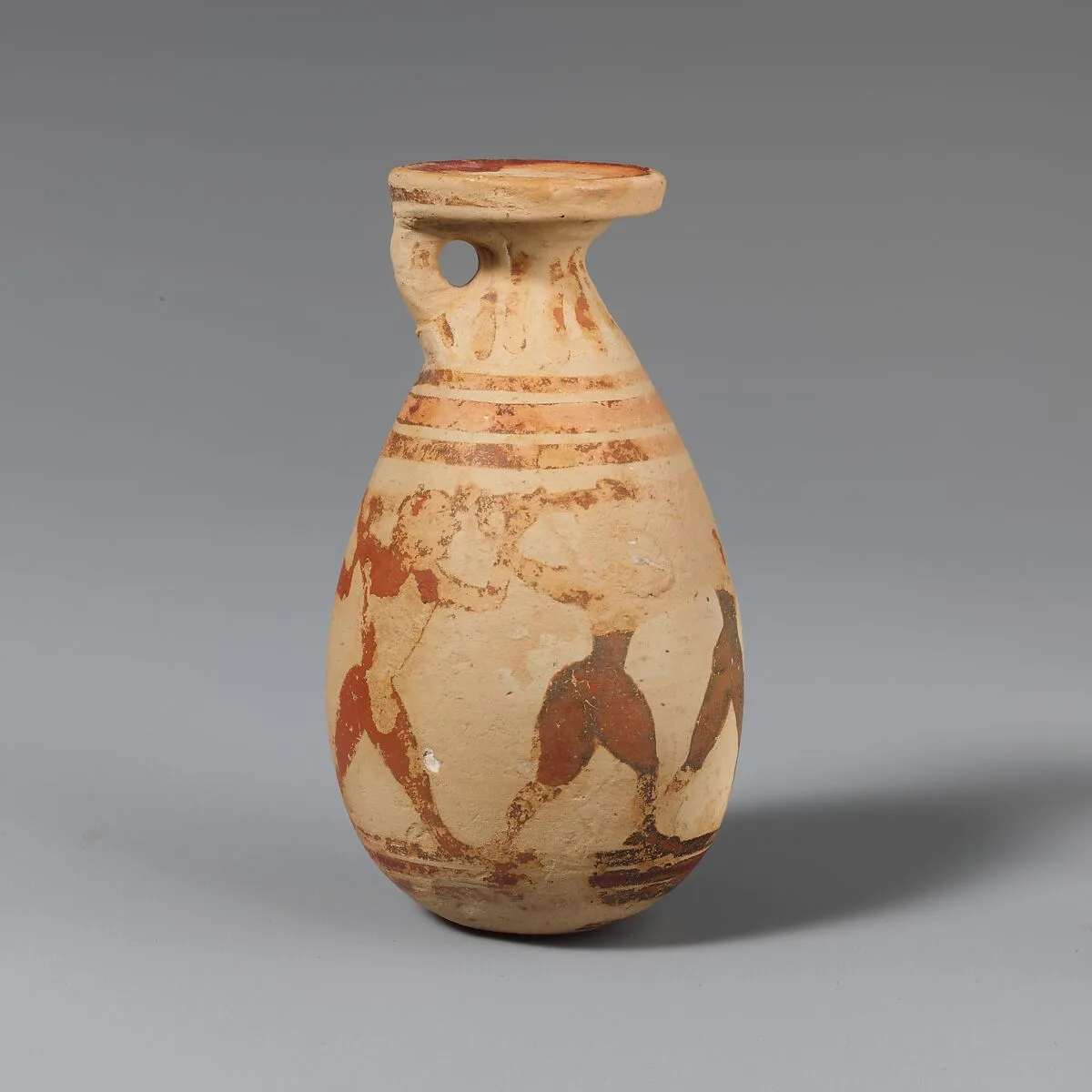 Terracotta alabastron (perfume vase) — Unknown