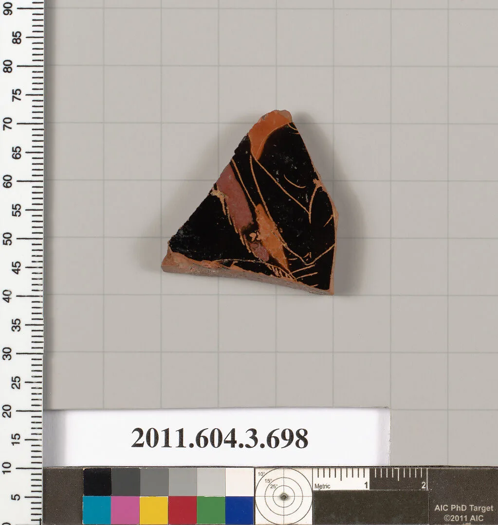 Terracotta fragment of a hydria (water jar) — Unknown