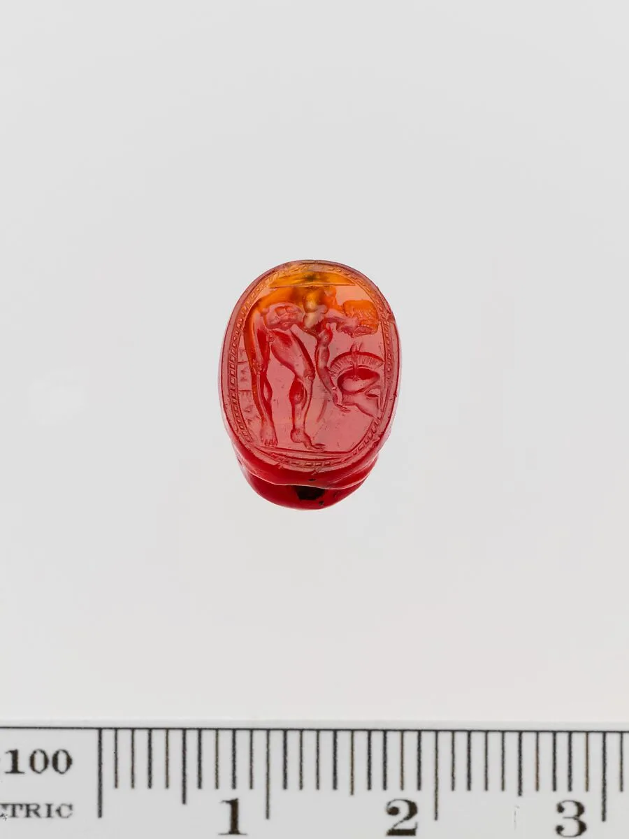 Carnelian scarab — Unknown
