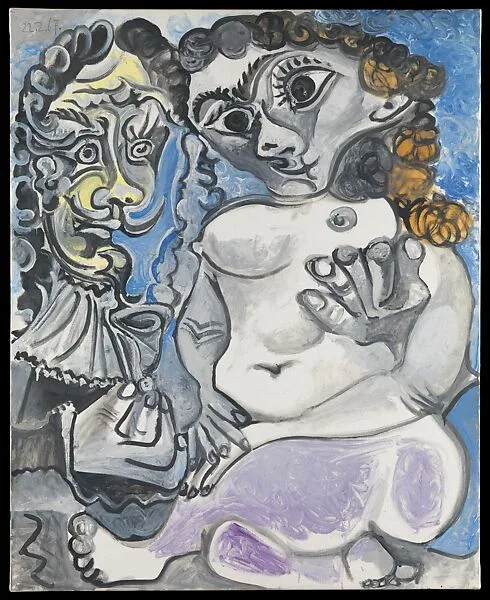 Woman and Musketeer — Pablo Picasso