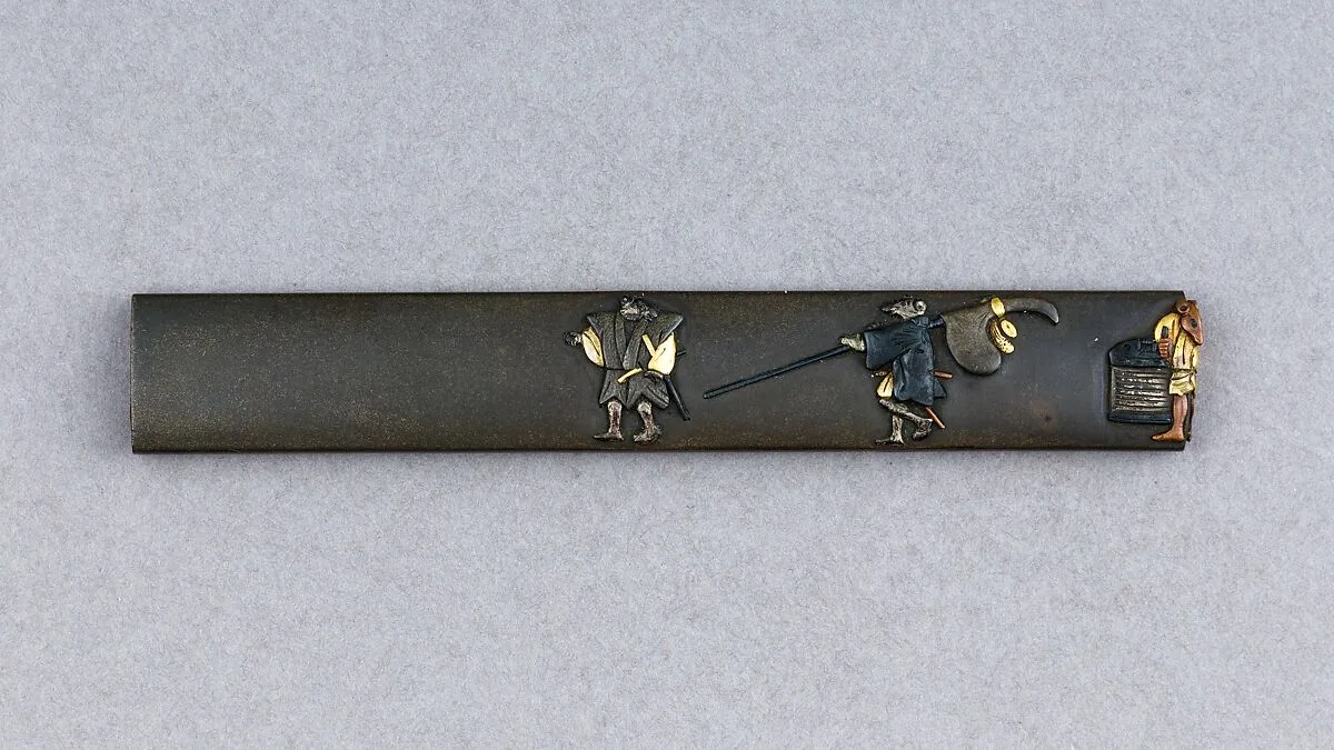 Knife Handle (Kozuka) — Unknown