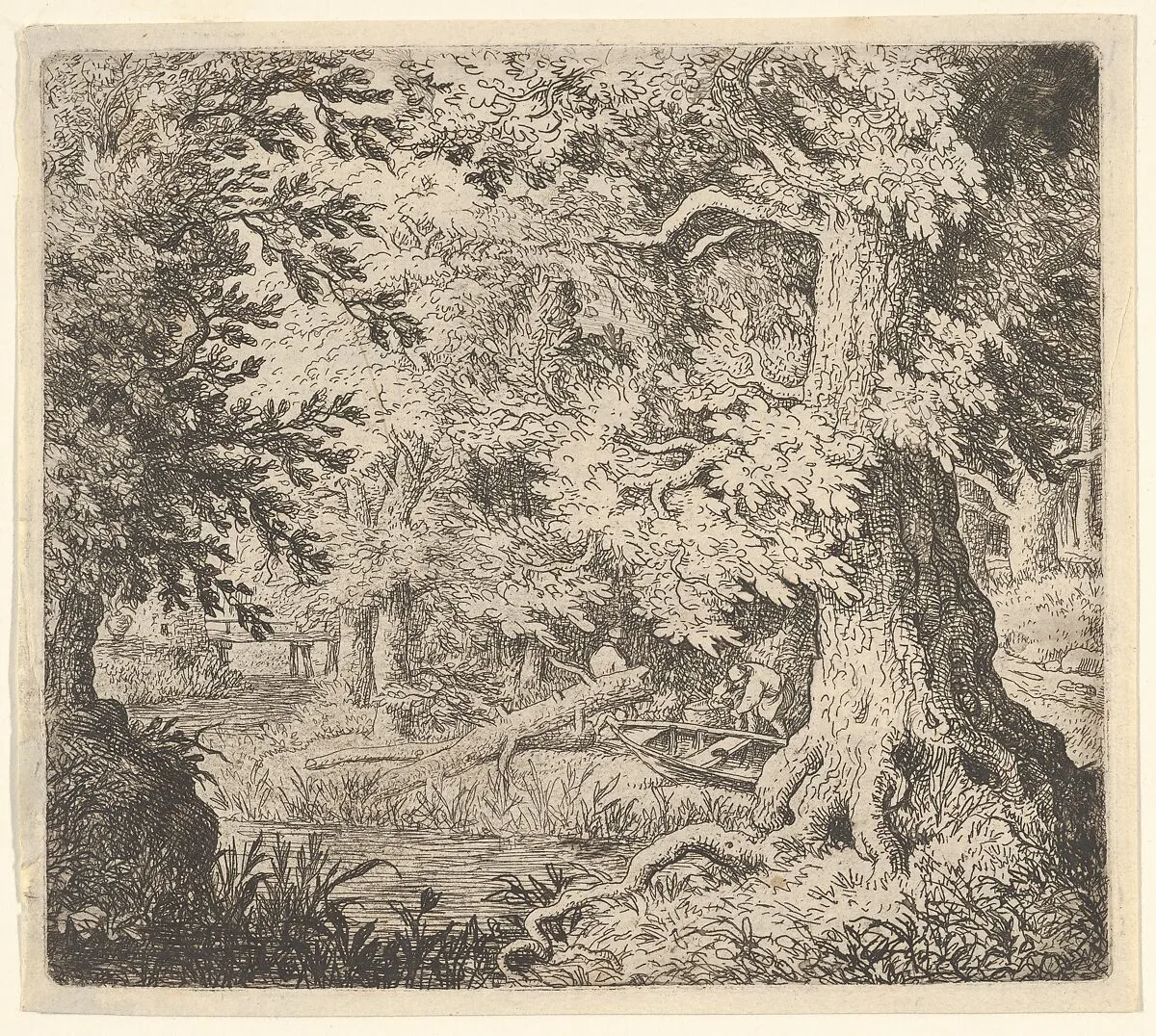 The Brook in the Wood — Allart van Everdingen