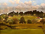 Farms on Melrose Road, Auckland, New Zealand — Ronald Tizard