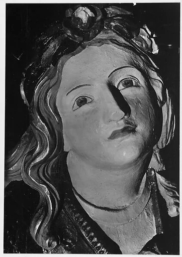 [Ship's Prow Figurehead Detail, Possibly New Bedford, Massachusetts]