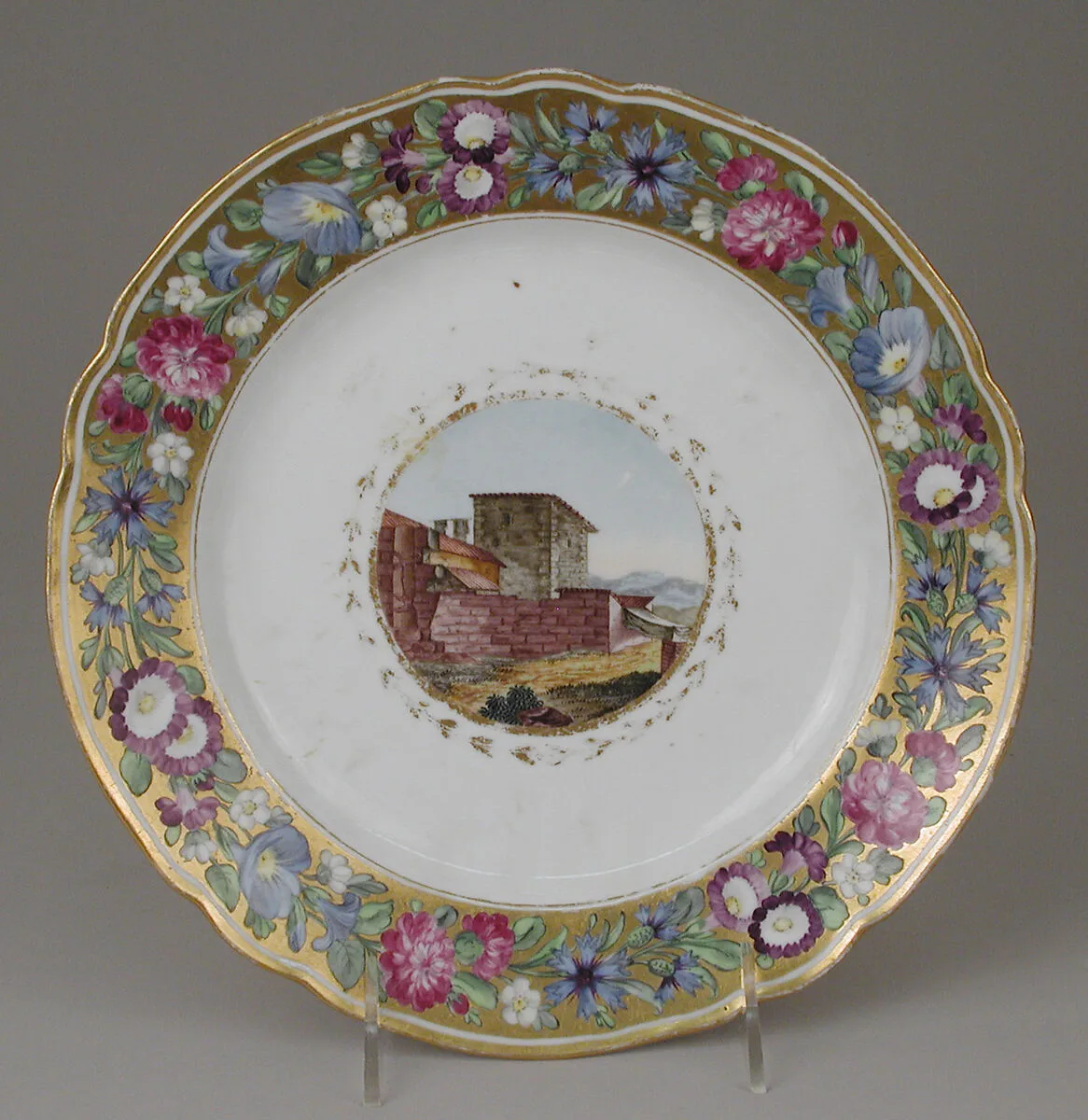Plate — Imperial Porcelain Manufactory, St. Petersburg