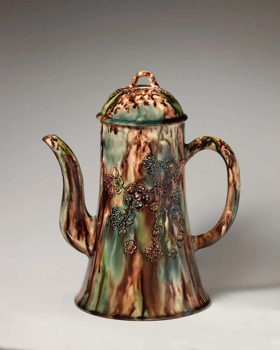 Coffeepot — Whieldon type