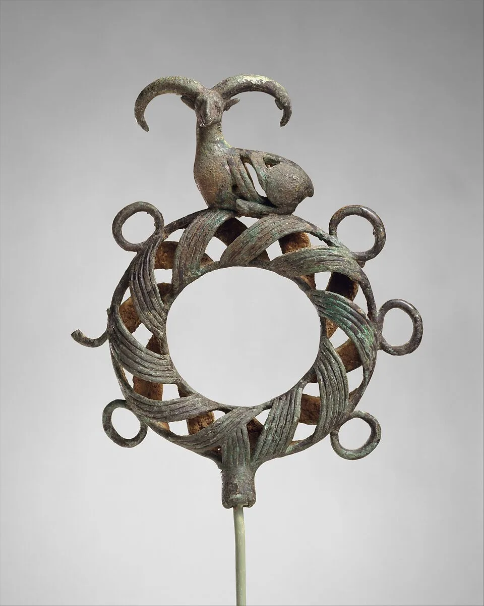 Standard surmounted by a ram — Unknown