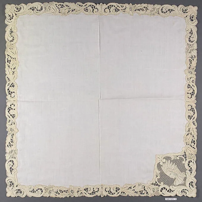 Napkin (from a set of table linens) — Unknown
