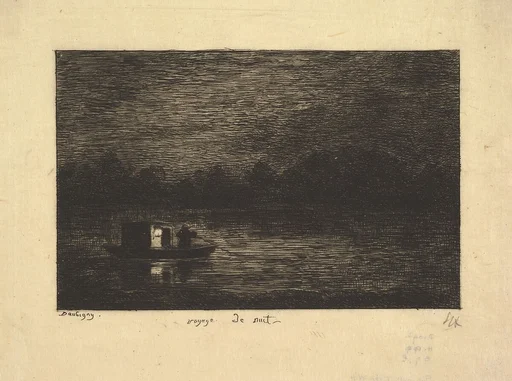 Night Voyage, from the series, Voyage en Bateau