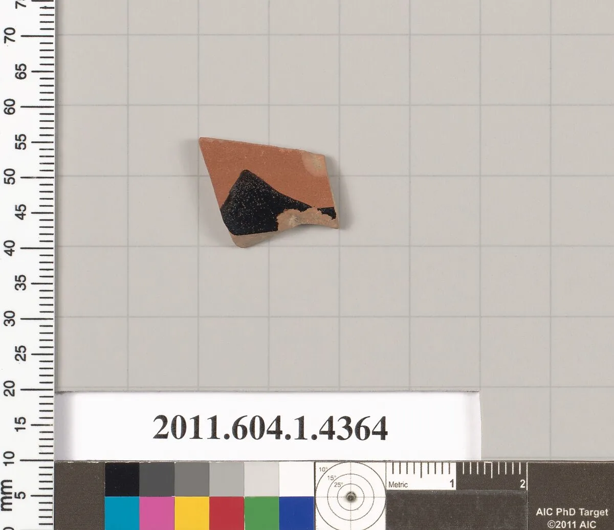 Terracotta fragment of a kylix (drinking cup) — Unknown