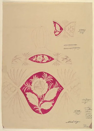 Design for Cut Glass Bottle