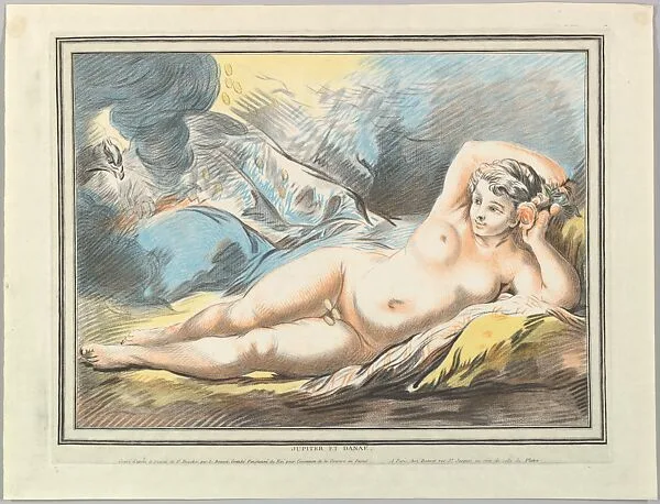 Facsimile Reproduction of Jupiter and Danae — François Boucher|Louis Marin Bonnet|Alfred Stix|Artur Wolf