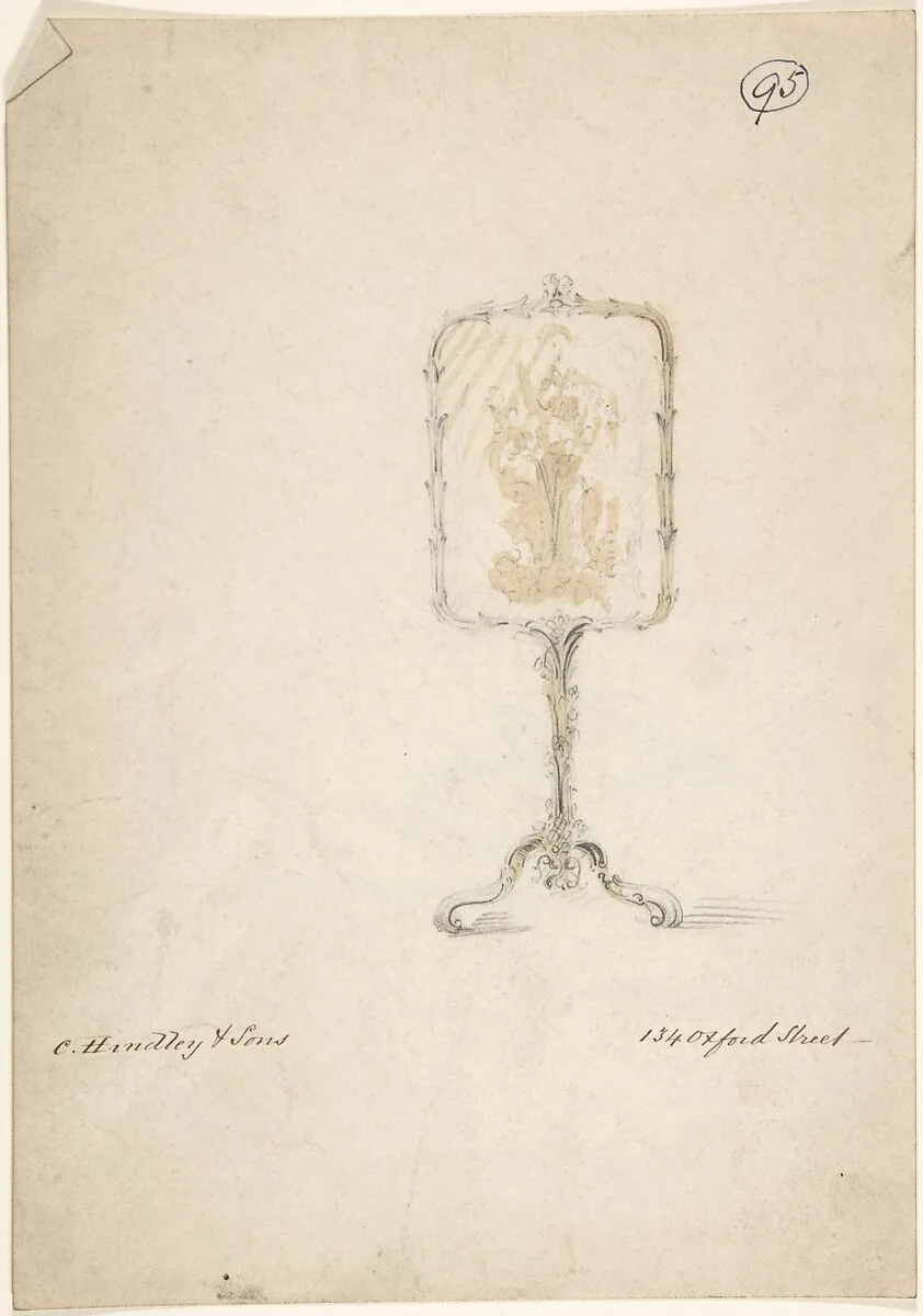Design for Screen — Charles Hindley and Sons