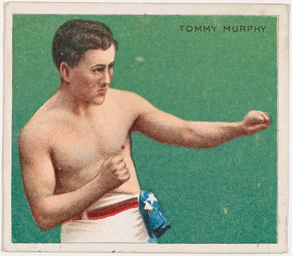 Tommy Murphy, Boxing, from Mecca & Hassan Champion Athlete and Prize Fighter collection, 1910 — Mecca Cigarettes