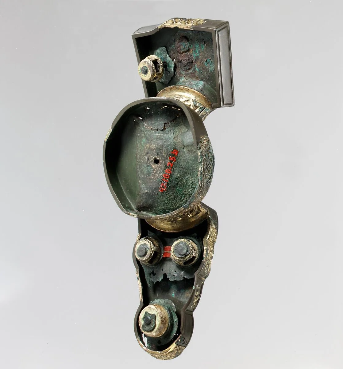 Bow Brooch with Disk — Unknown